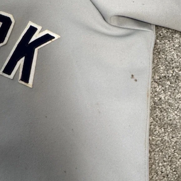 Vintage Rawlings Gray New York Baseball Jersey - Picture 7 of 14